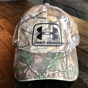 MENS | Under Armour Camo Stretch Fit Hat | MD/LG